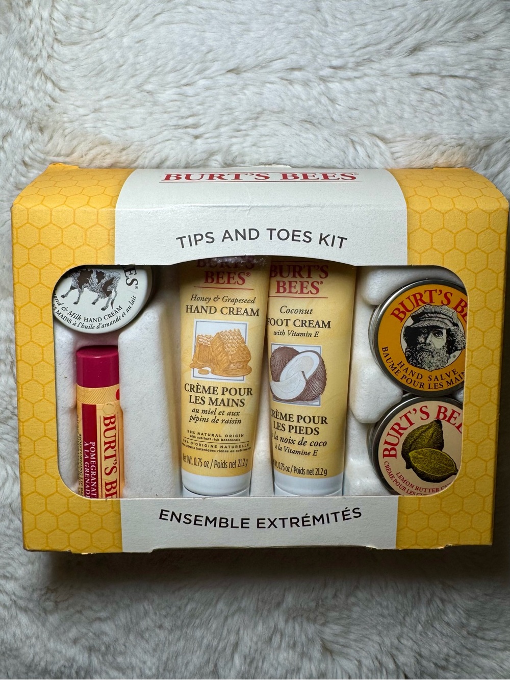 Burt's Bees Tips and Toes Kit